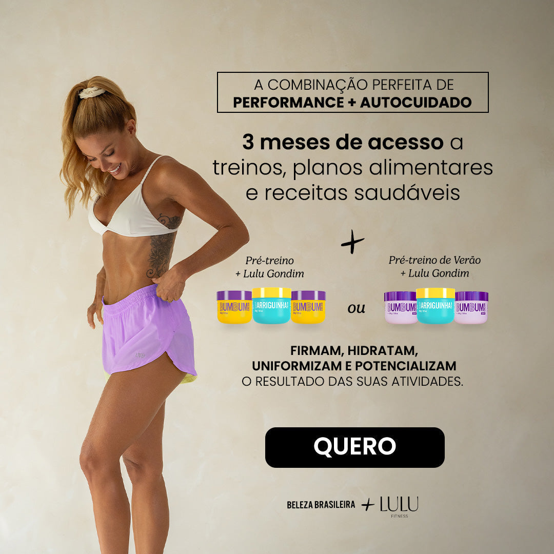 Pré treino de verão + Lulu Gondim
