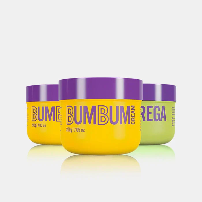2 Bumbum Cream + 1 Esfrega