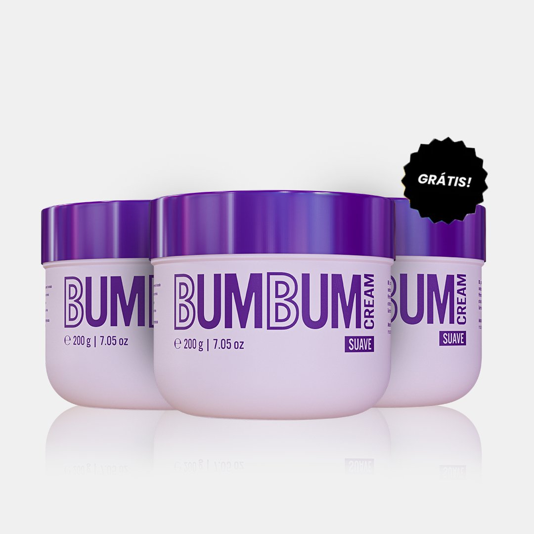 Bumbum Cream Suave pra turma toda