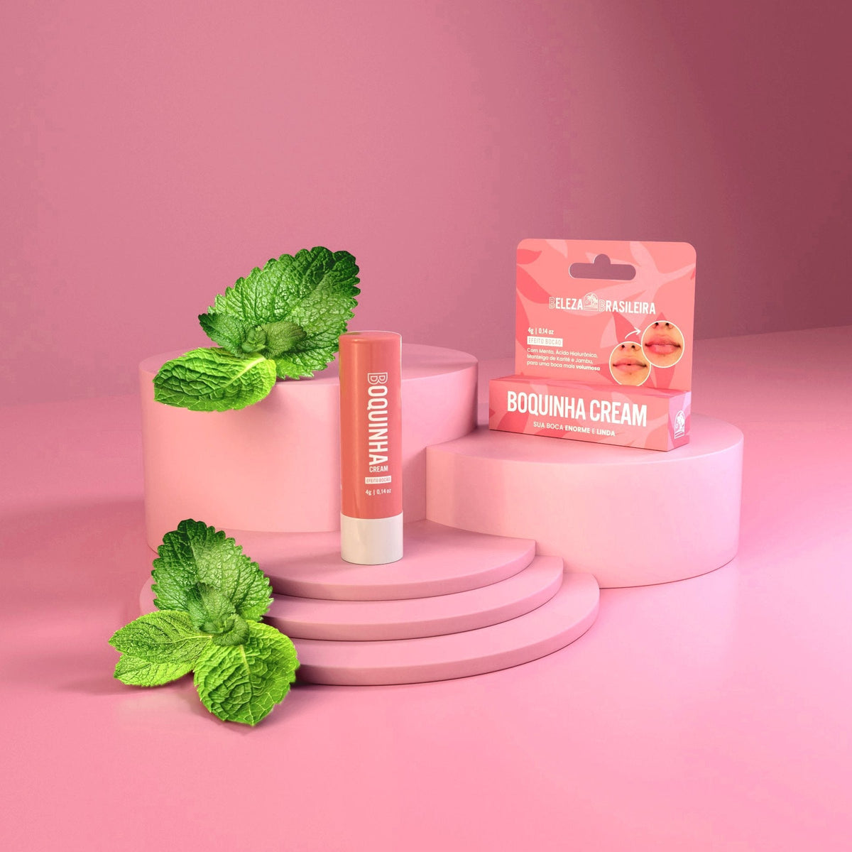 Kit Boquinhas: Esfrega + Preenchedor + Proteção UV + Boquinha Açaí