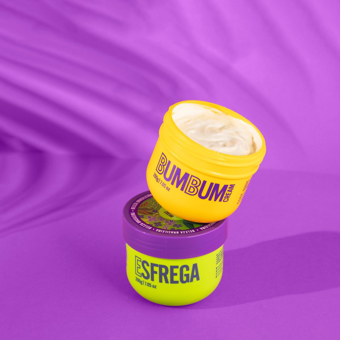 2 Bumbum Cream + 1 Esfrega
